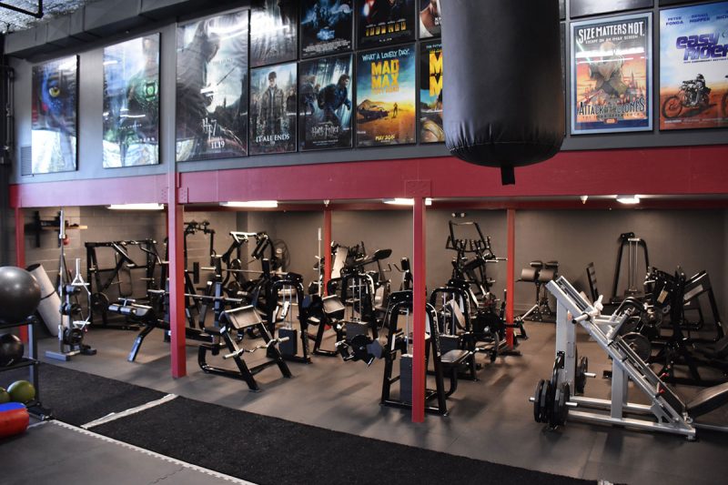 iron underground gym at club 100