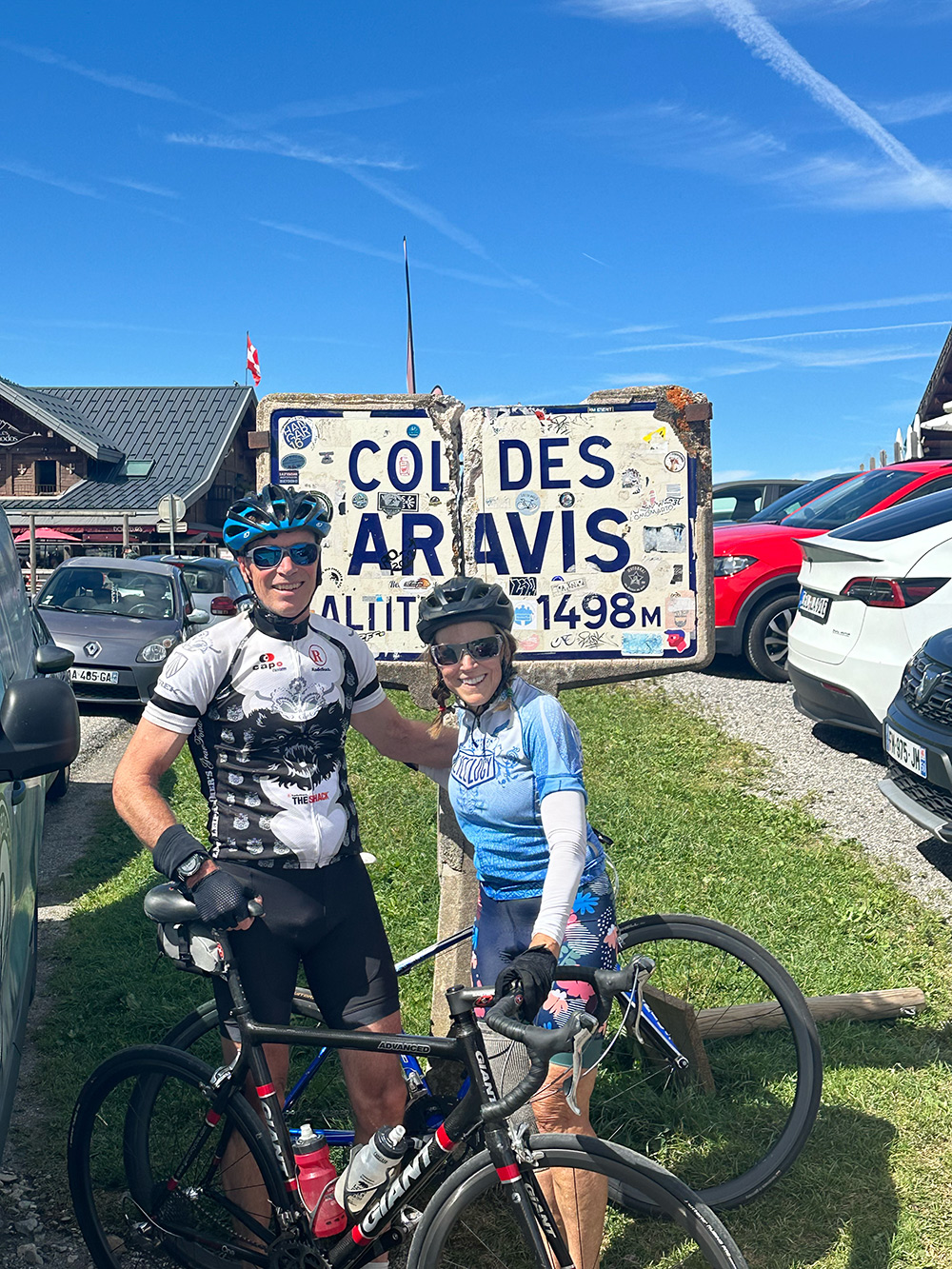 euro biking club 100 members Terese & Rand