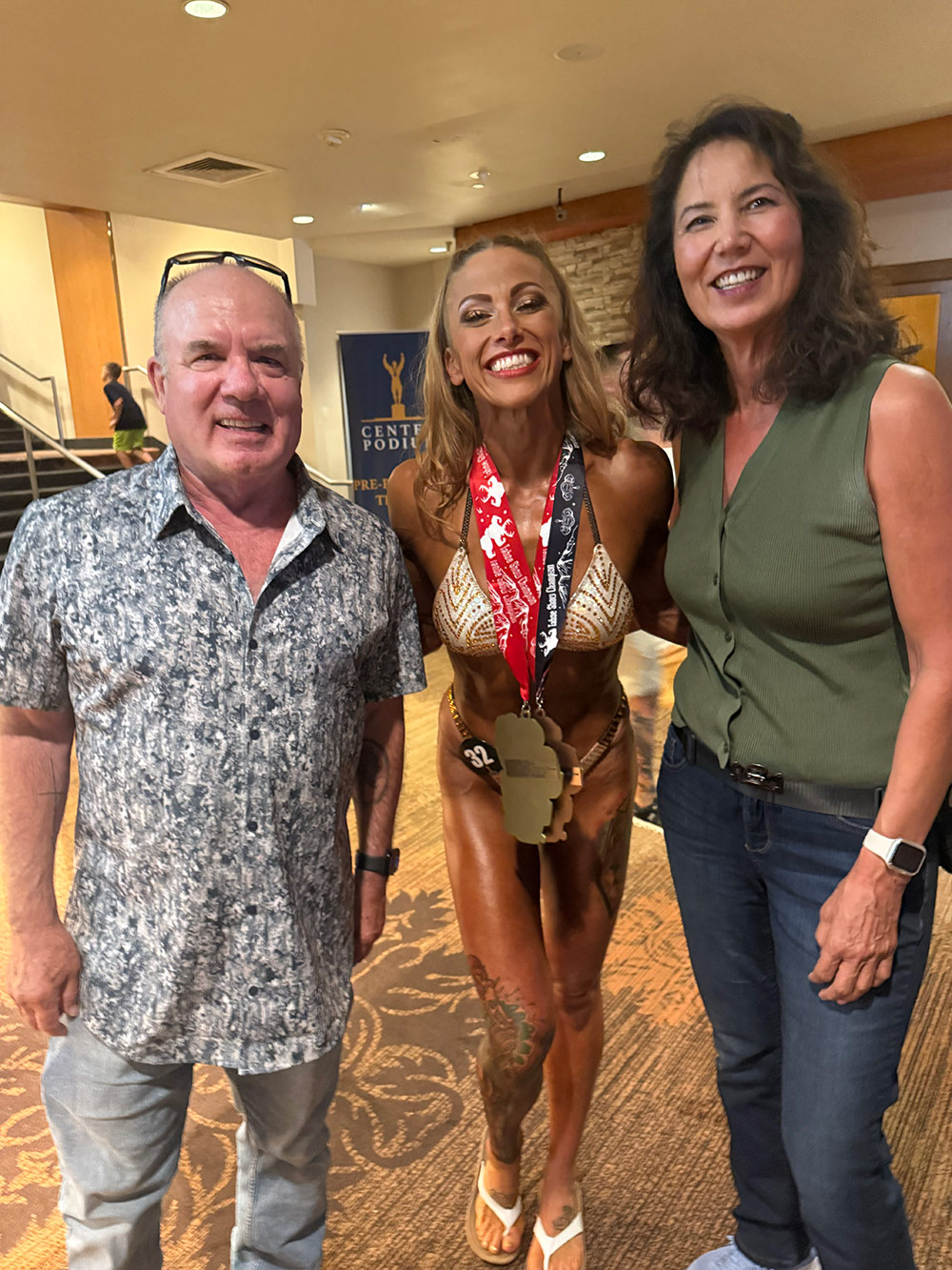 Tahoe Club 100 trainer Nikki Wurnitsch earns 1st in Masters 35+ and 3rd in Open Figure Class B at the 2026 NPC Tahoe Show in Stateline.