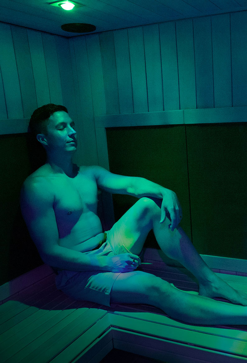 infrared sauna male